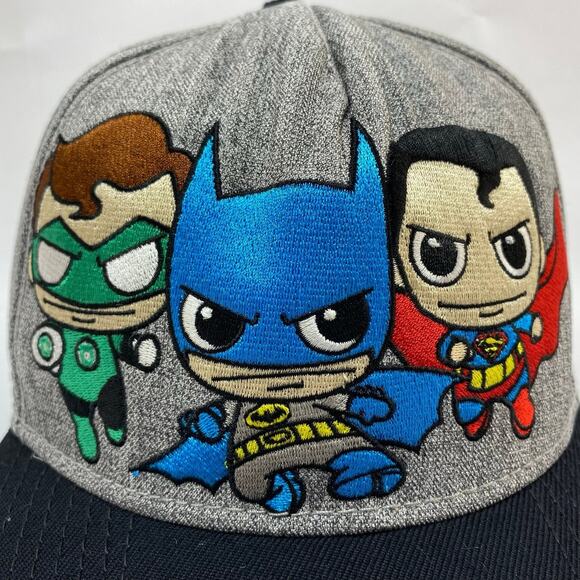 DC COMICS "Heroes" Adult Adjustable Hat - Picture 5 of 11